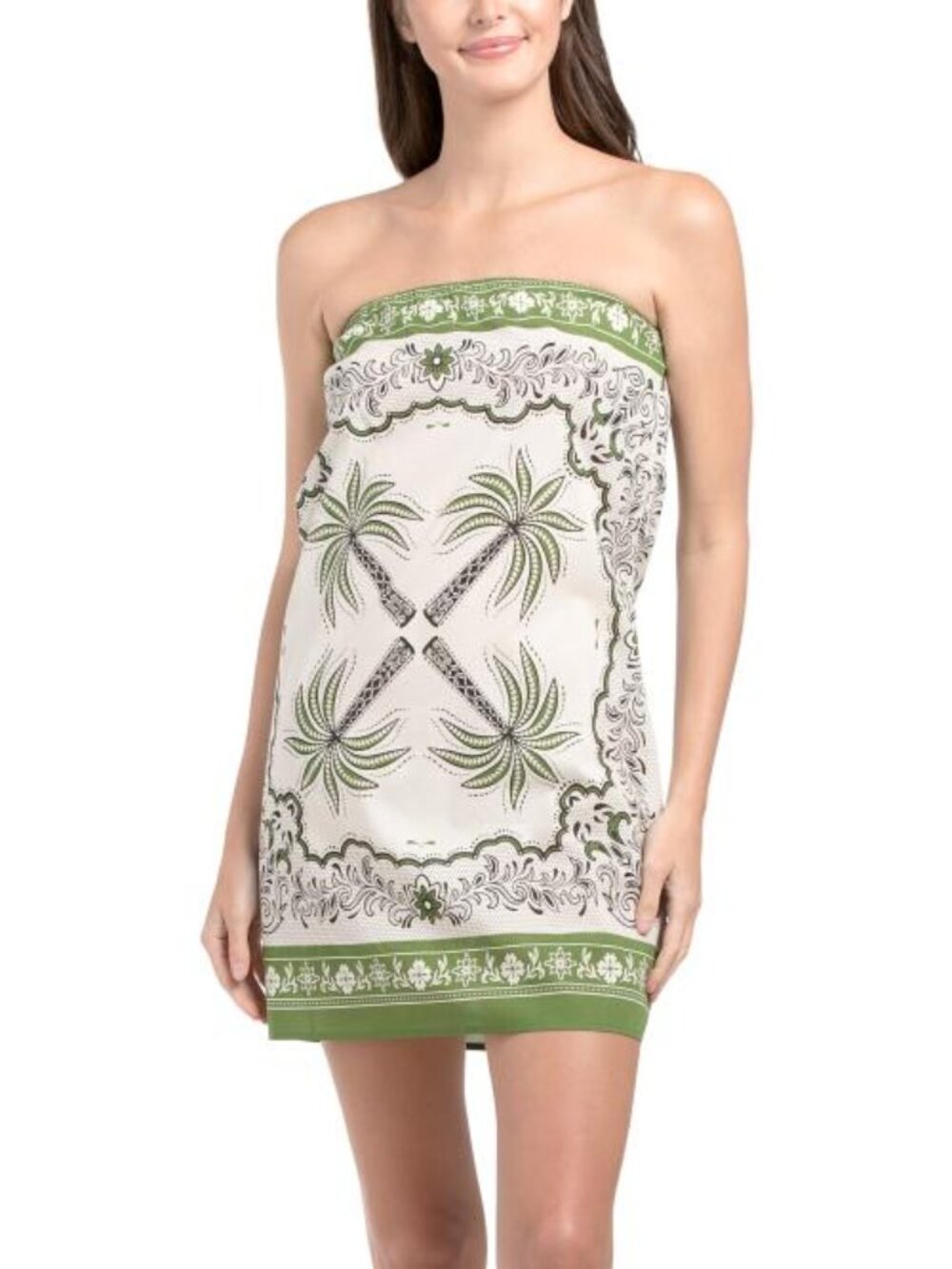 REV DE SOLEIL Marfa Cover-up Mini Dress With Removable Straps